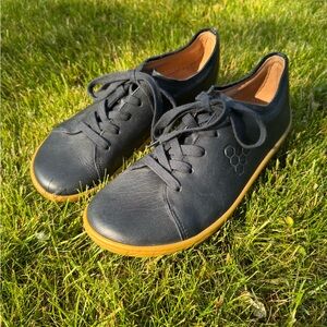 Vivo Barefoot Black and Tan Minimalist Sneakers